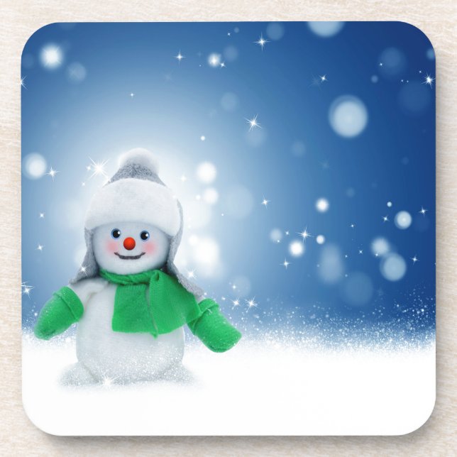 Posavasos Deseos de Snowman (Frente)