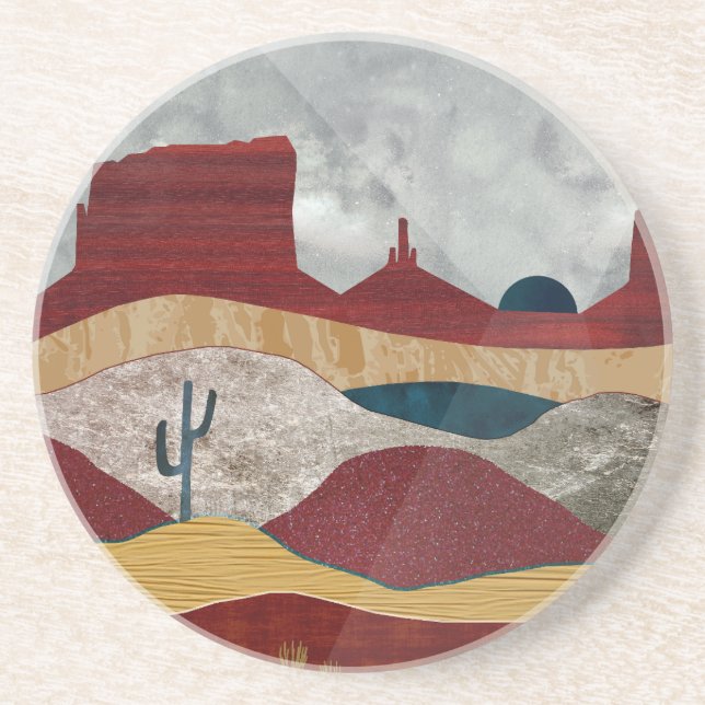 Posavasos Desert Sunrise (Frente)