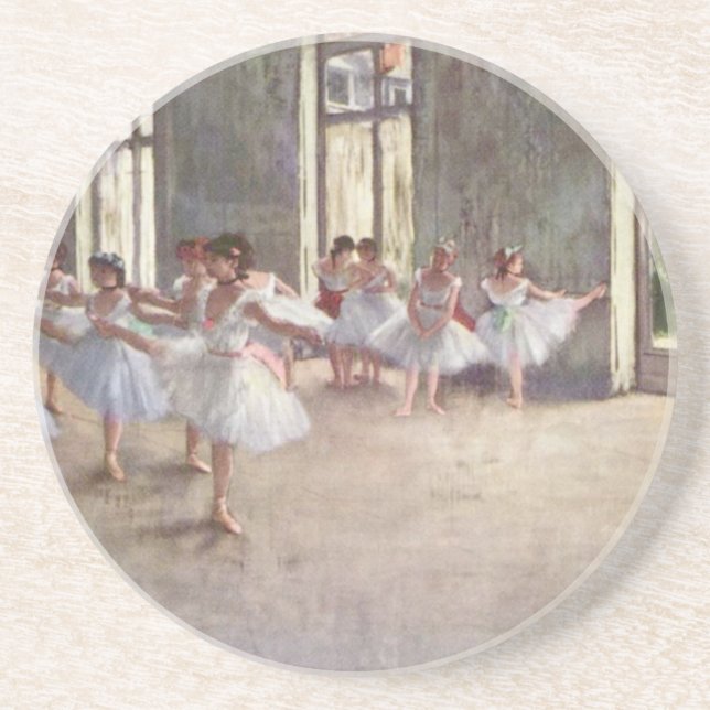 Posavasos Desgasifique a los bailarines de ballet (Frente)