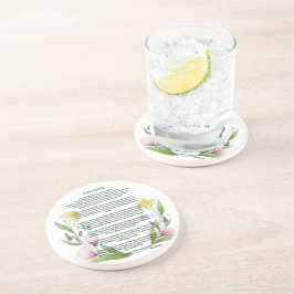 Posavasos Desiderata de Max Ehrmann