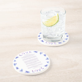 Posavasos Desiderata Hydrangea por Max Ehrmann