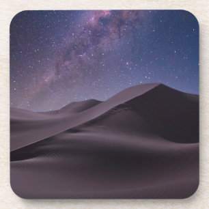 Posavasos Desiertos Vía Láctea Starry Sky Sand Dune Dubai