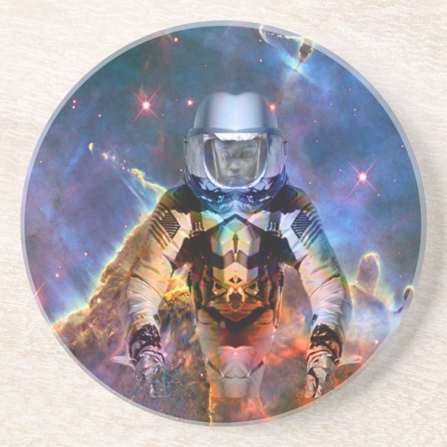 Posavasos Desintegración de astronautas (Frente)