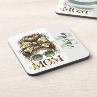 Posavasos Desordenado y verde madre mamá esposa jefe