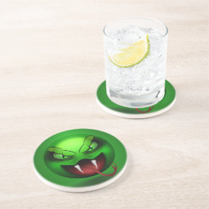 Posavasos Dessous De Verre En Grès Snakemoji