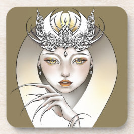 Posavasos Dessous de verre plastique dur Déesse de la lune