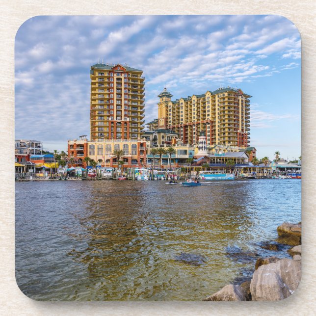 Posavasos Destin Harbour Boardwalk Coaster Set (Frente)
