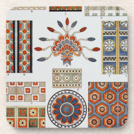 Posavasos Details Of Decoration Ancient Assyrian Costume 