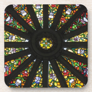 Posavasos Detalle de cristal manchado