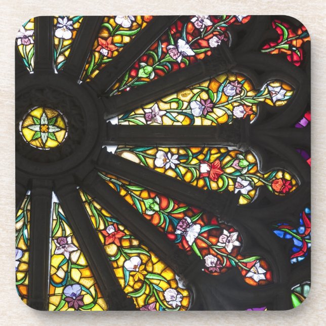 Posavasos Detalle de vidrio contenido 2 (Frente)