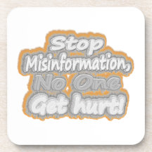 "Detener la desinformación" Diseño Cuto. ¡Hazte co