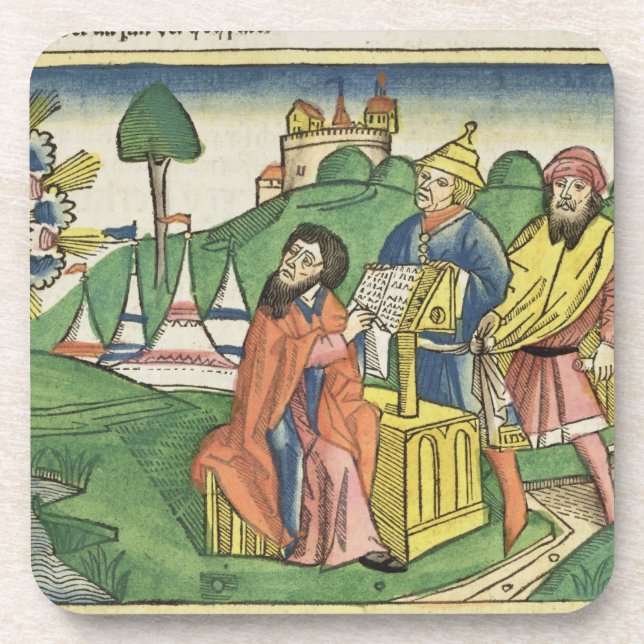 Posavasos Deuteronomy: Frontispiece en el cual dios hace el (Frente)