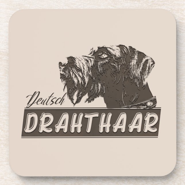 Posavasos Deutsch Drahthaar (Frente)