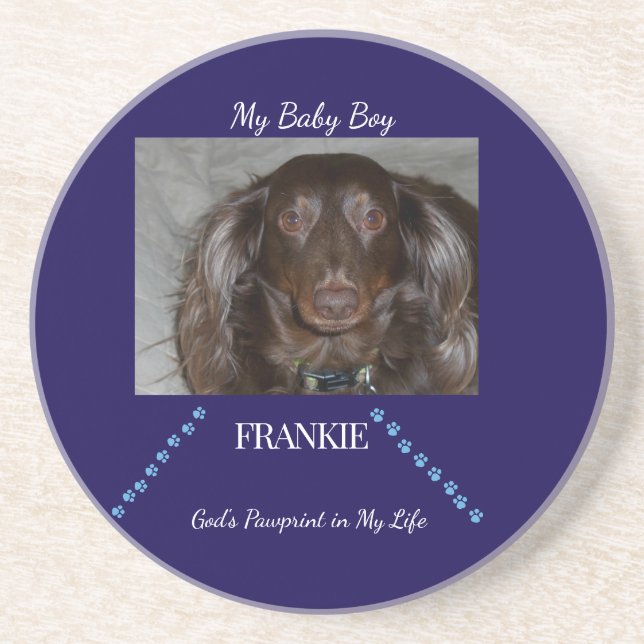 Posavasos Devoted Pawprint Bond Keepsake (Frente)