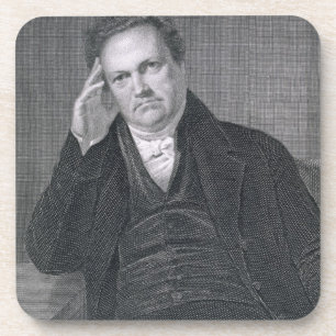 Posavasos DeWitt Clinton, grabado por Asher Brown Durand (17
