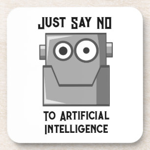 Posavasos Di No a la Inteligencia Artificial