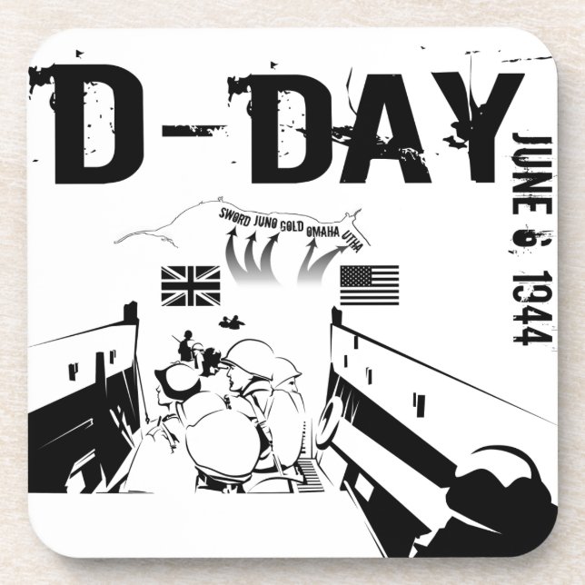 Posavasos DÍA D 6 de junio de 1944 (Frente)