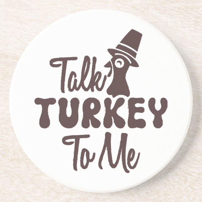 Posavasos Día de Acción de Gracias (Frente)