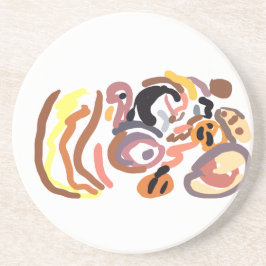 Posavasos Día de Acción de Gracias otoño