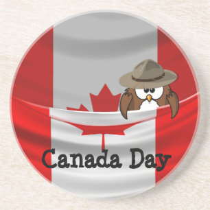 Posavasos Día de Canadá