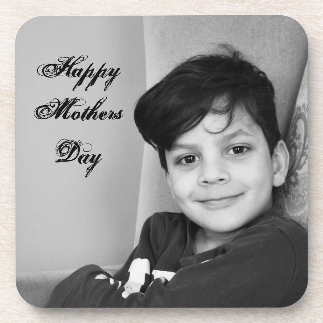 Posavasos Día de la Madre de plantilla de personalizado de t (Frente)
