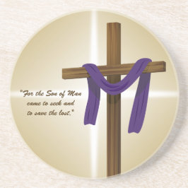 Posavasos Día de la Resurrección de la Violeta Púrpura de la