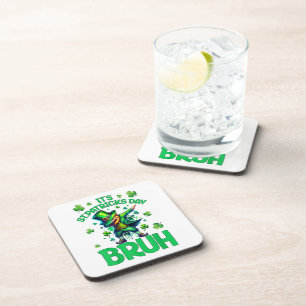 Posavasos Día de San Patricio Bruh