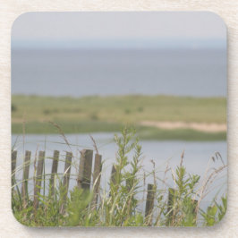 Posavasos Día de verano suave en los prácticos de costa de