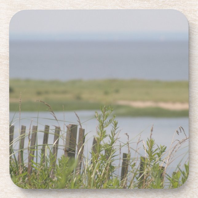 Posavasos Día de verano suave en los prácticos de costa de (Frente)