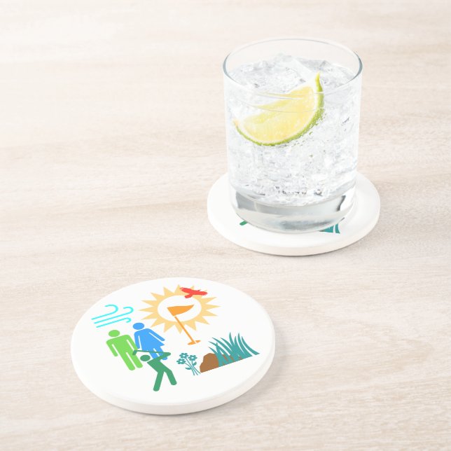 Posavasos Día del Golf (Lado)