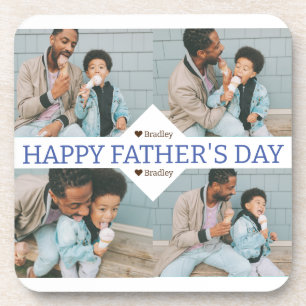Posavasos Día del Mejor Padre Simple Famoso