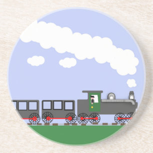 Posavasos Día del Padre con Tren
