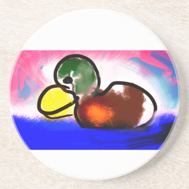 Posavasos Día del padre feliz (Frente)