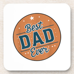 Posavasos Día del Padre Mejor Papá del Mundo