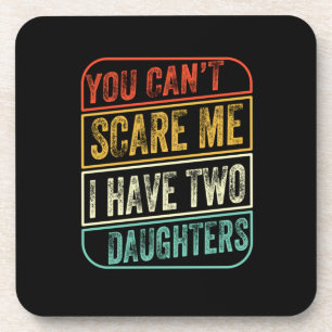 Posavasos Día del padre tengo dos hijas