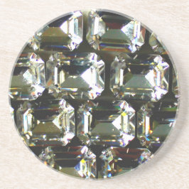 Posavasos Diamantes, elegantes piedras preciosas