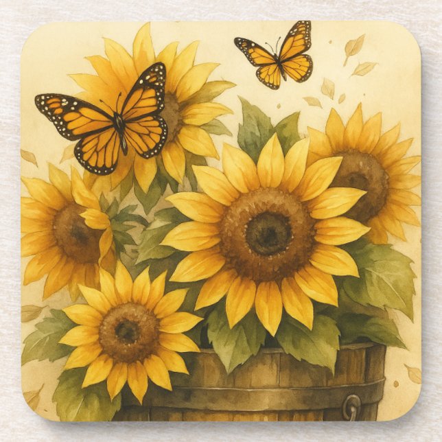 Posavasos Diario de Girasol (Frente)