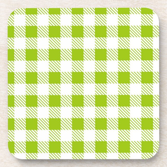 Posavasos Dibujo a cuadros (Frente)