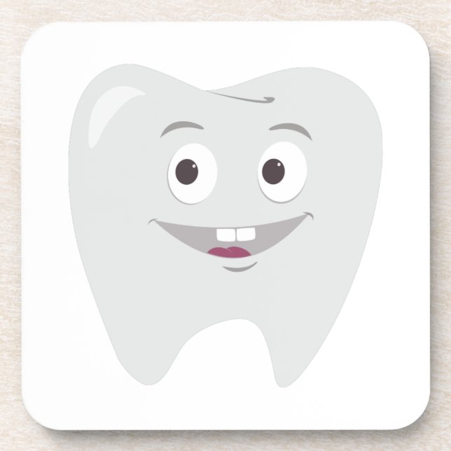 Posavasos Diente feliz (Frente)