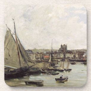 Posavasos Dieppe, 1875 (aceite en el panel)