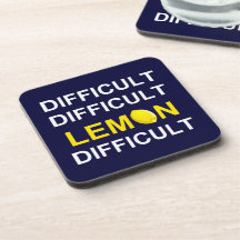 "Difícil, difícil, limón, difícil"