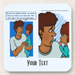 Posavasos Digamos Papi Duros Coasters De Plástico