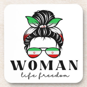 Posavasos Digamos su nombre Masha Amini Mujeres Apoyo a la L