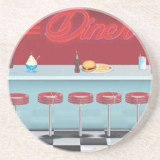 Posavasos Diner Americano Clásico