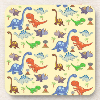 Posavasos Dino World Plastic Coaster