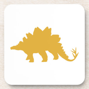 Posavasos Dinosaurio amarillo