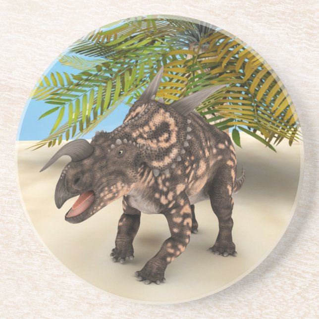 Posavasos Dinosaurio Einiosaurus (Frente)