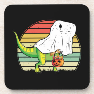 Posavasos Dinosaurio Fantasma Divertido Halloween