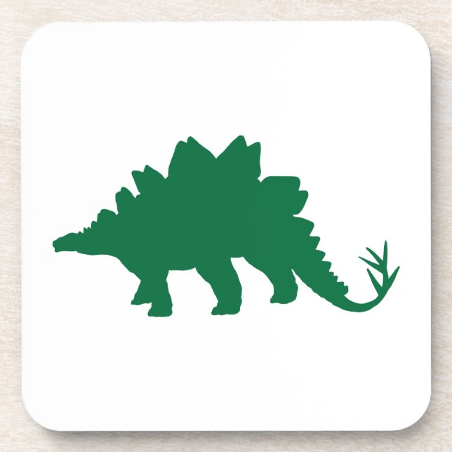 Posavasos Dinosaurio verde (Frente)