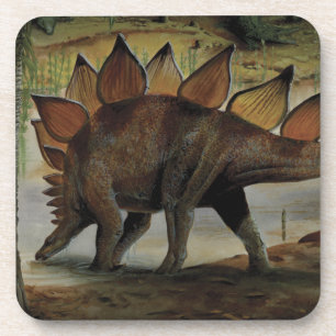 Posavasos Dinosaurios antiguos, Stegosaurus, cola con púas